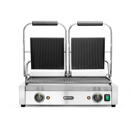 Kontaktgrill HENDI, kahepoolne, rihv+rihv