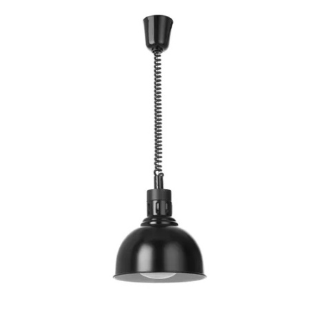 Tõstetav ja langetatav soojalamp ⌀25cm, Must