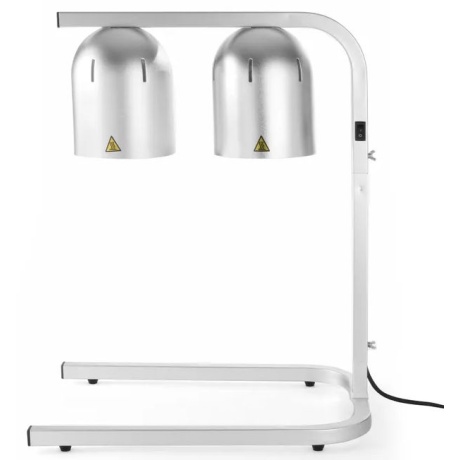 Lamp toidu soojendamiseks, hõbedane
