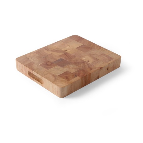 Cutting board, hendi, GN 1/2, wood, 265x325x(h)45mm