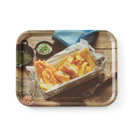 Kandik fish&chips 33x43cm