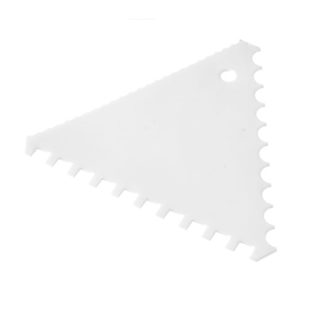 Taignaspaatel kolmnurk 11x11cm 6tk, lai