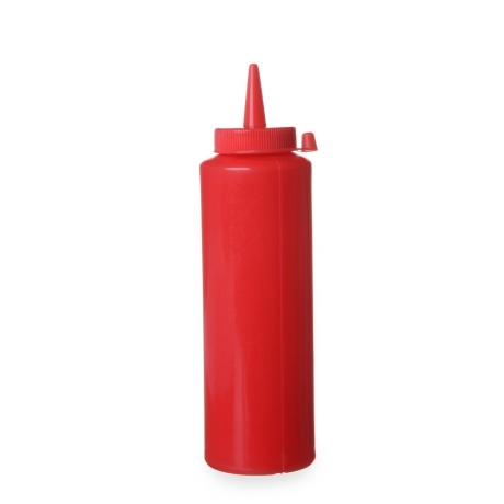Dispenser bottles, hendi, 0,7l, red, ā€70x(h)240mm