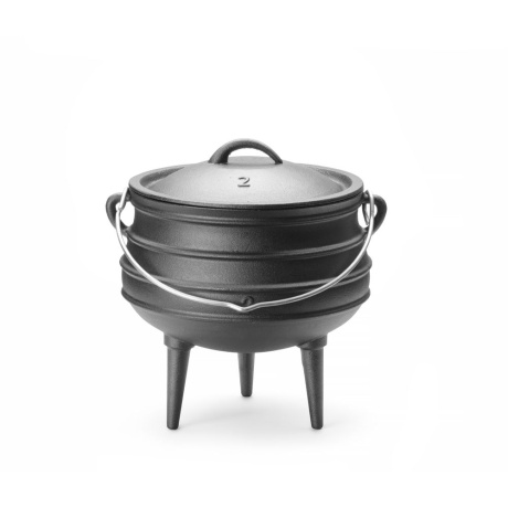 Cast iron pot, hendi, black, ā€245x(h)280mm