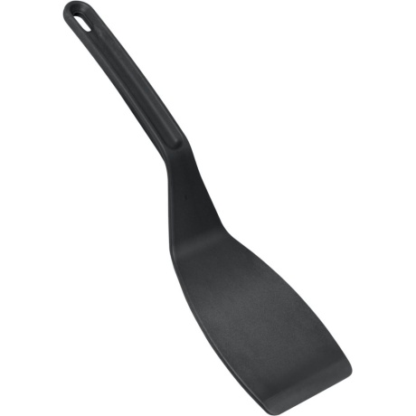 Angled frying spatula, hendi, black, 325x90mm