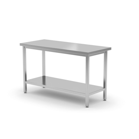 Central work table ā€“ bolted, hendi, kitchen line, 1400x700x(h)850mm