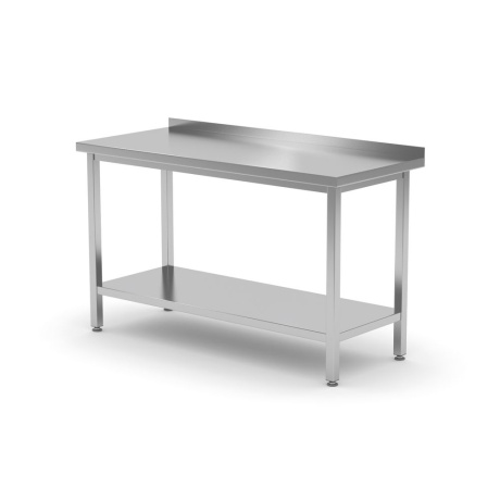 Töölaud riiuliga 100x60x85cm, tagaservaga