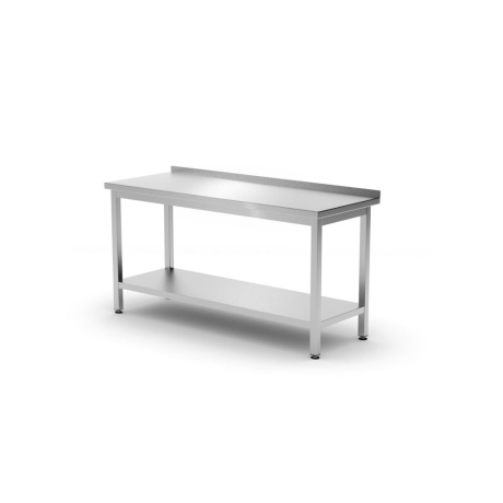 Töölaud riiuliga 160x60x85cm, tagaservaga