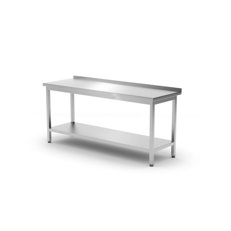 Töölaud riiuliga 180x60x85cm, tagaservaga