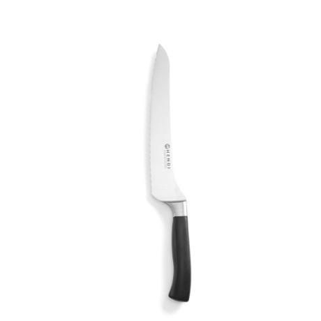 Bread knife, hendi, profi line, offset, black, (l)340mm