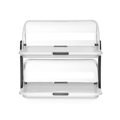 Vitriin kahekordne rolltop, väike
