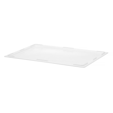 Lid for pizza dough box GN 1/1, hendi, GN 1/1, white, 530x325x(h)20mm