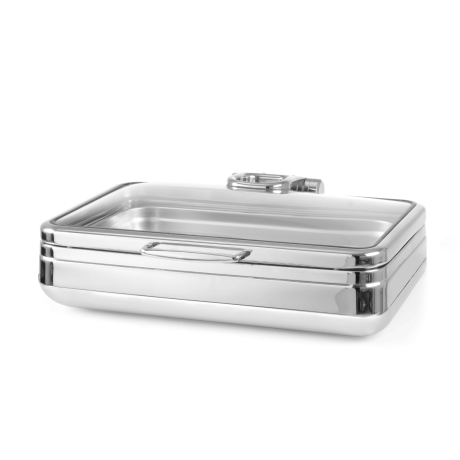 De luxe marmiit klaaskattega gn 1/1
