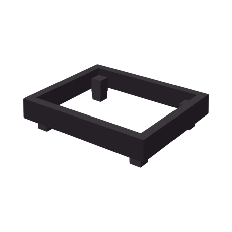Madeira black raam gn 1/2