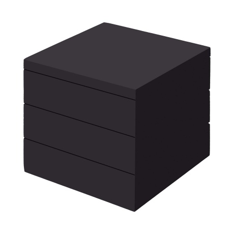 Madeira black buffee alus, 175x175 mm