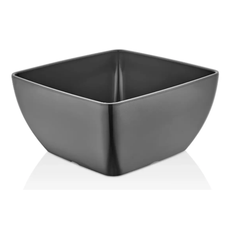  Ruudukujuline melamiinist kauss 4,5L - 25x25cm, Graphite