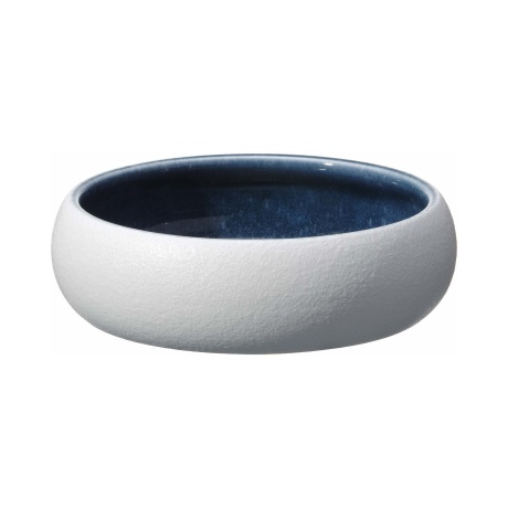 Goro white blue bowl 165 mm, 650 ml