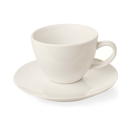 Crema elegant -kuppi lautasella, 230 ml