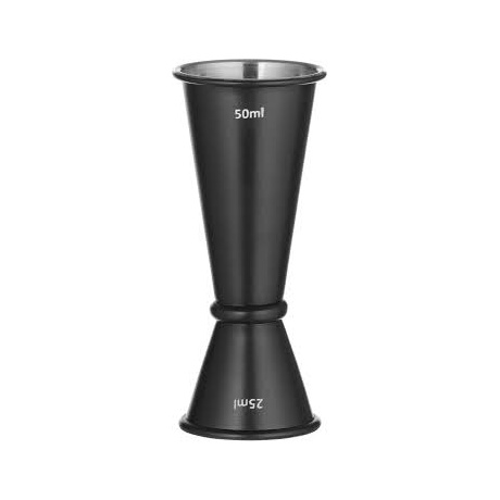 Jigger 25/50 ml, barup, black, ā€45x(h)110mm