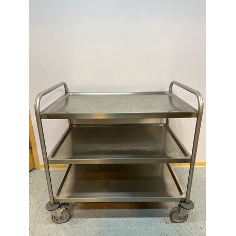 3 tiered trolley on wheels