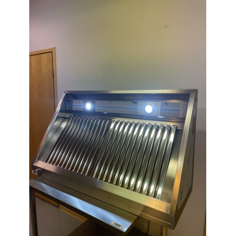 Ceiling hood with LED lights 1200×450×700mm