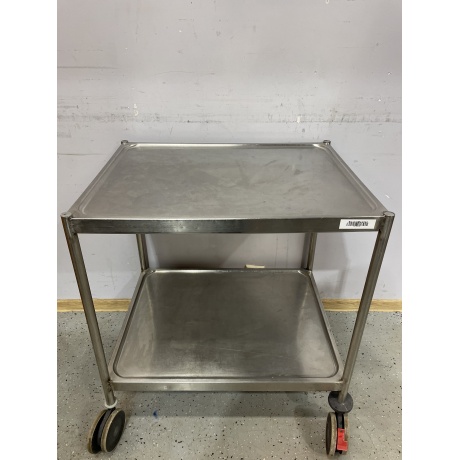 Tarjoiluvaunu pyörillä 75x55x80cm