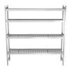 Alumiiniumist põrandariiul 1611x460x1800mm