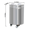 Rst prügikast 75l