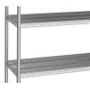 Roostevaba põrandariiul 1100x500mm, võrkriiulid