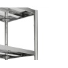 Roostevaba põrandariiul erp 1400x500mm, reguleeritav
