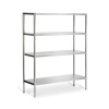 Roostevaba põrandariiul erp 1800x500mm, reguleeritav