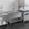 Eelpesulaud riiuliga 1,0 m - 2 valamut