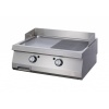Gaasigrill 1/2 soonega 80x70cm, kroom