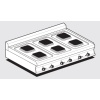 Elektripliit LOTUS 120x70,5x28cm