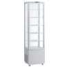 Külmkapp 270l, klaasustega
