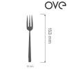Amarone black koogikahvel, OVE, 153 mm