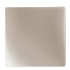 Purity taupe taldrik, 280x280x(h)20mm
