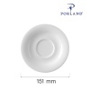 Dove taldrik, 150mm