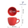 Magma elegantne espressotass, 80ml