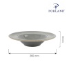 Stone pasta taldrik, 260mm