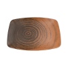 Lykke brown ovaalne taldrik, 270mm