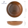 Lykke brown taldrik, 270mm