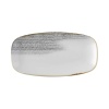Homespun accents jasper grey piklik taldrik, 298x153mm
