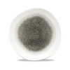 Raku quartz black taldrik, 264 mm