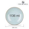 Stonecast duck egg kauss, 248mm