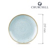 Stonecast duck egg taldrik, 217mm