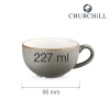 Stonecast grey cappuccino tass, 227 ml