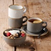 Stonecast grey cappuccino alustass, 156 mm