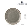 Stonecast grey taldrik, 288mm