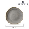 Stonecast grey taldrik, 264 mm